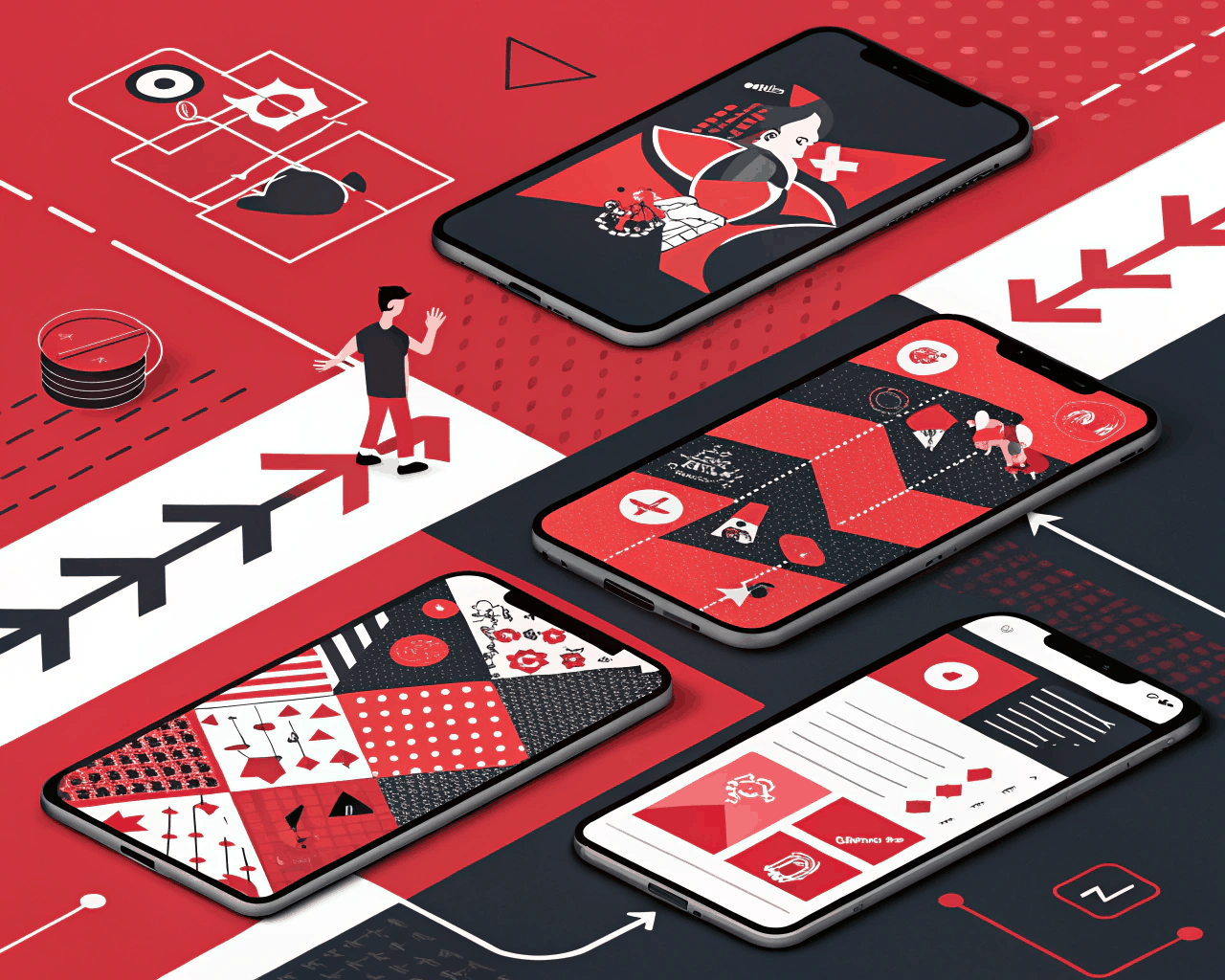 30-Second Social Media Ad Storyboard Frames