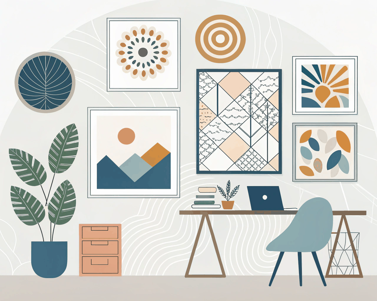 Abstract Symbol & Visual Metaphor for Consulting Firms