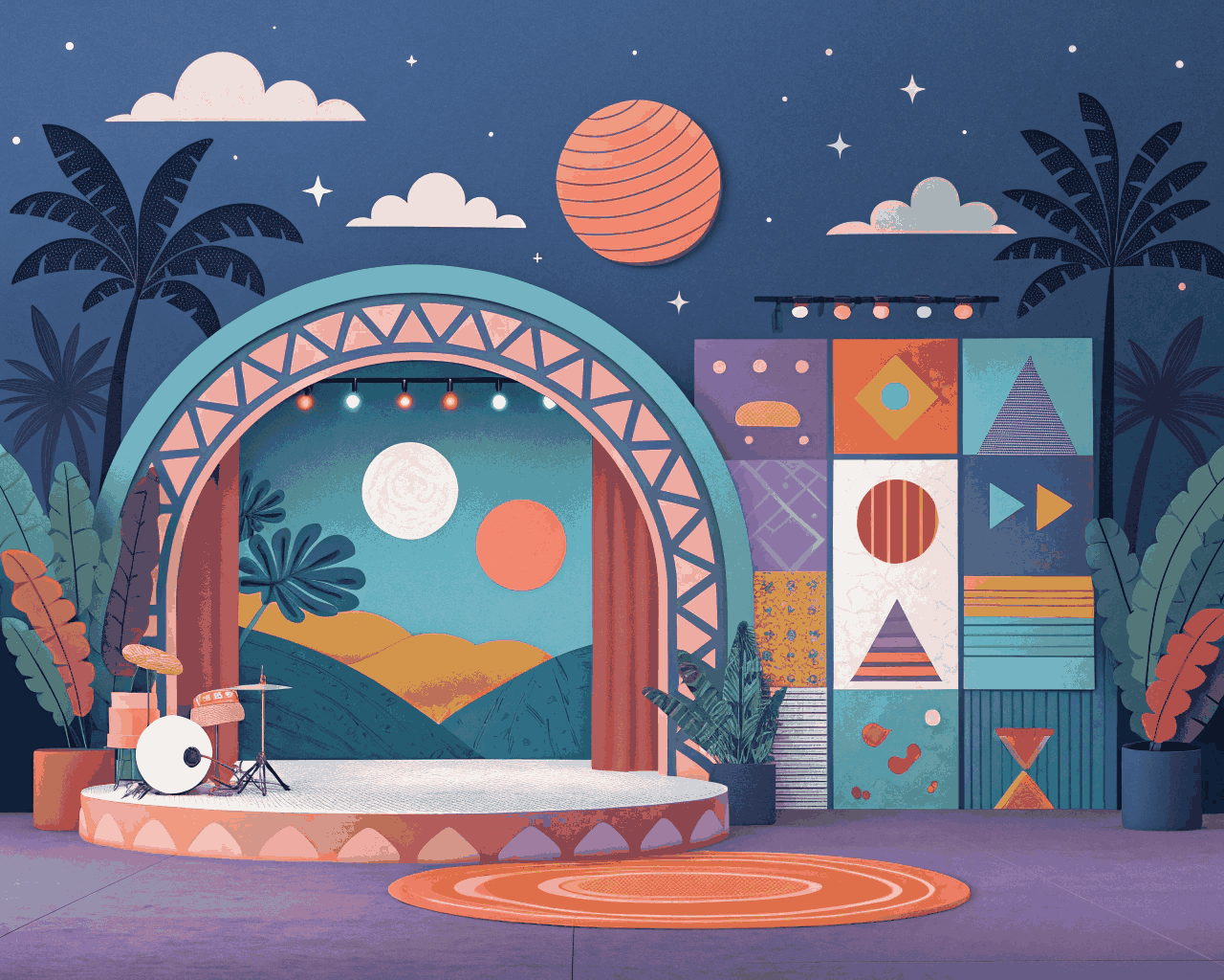 Animated Lyrics Video for Music Artists and Bands