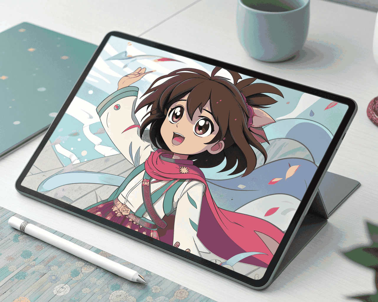 Anime-Style Character Art for Streamers and Content Creators