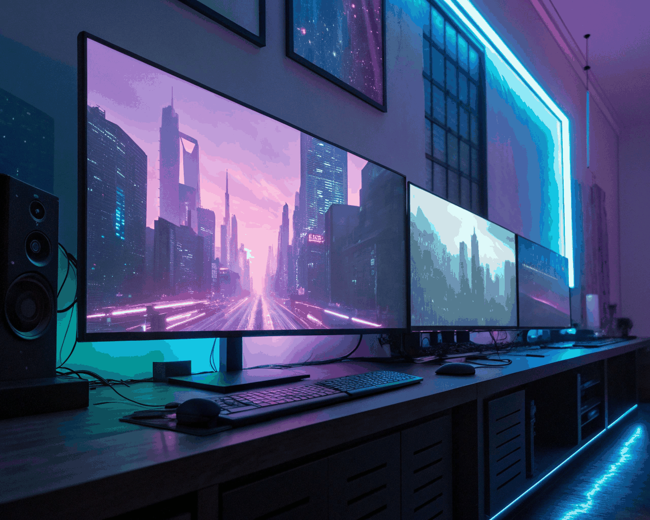 Architectural Visualization Post-Processing & Style Enhancement