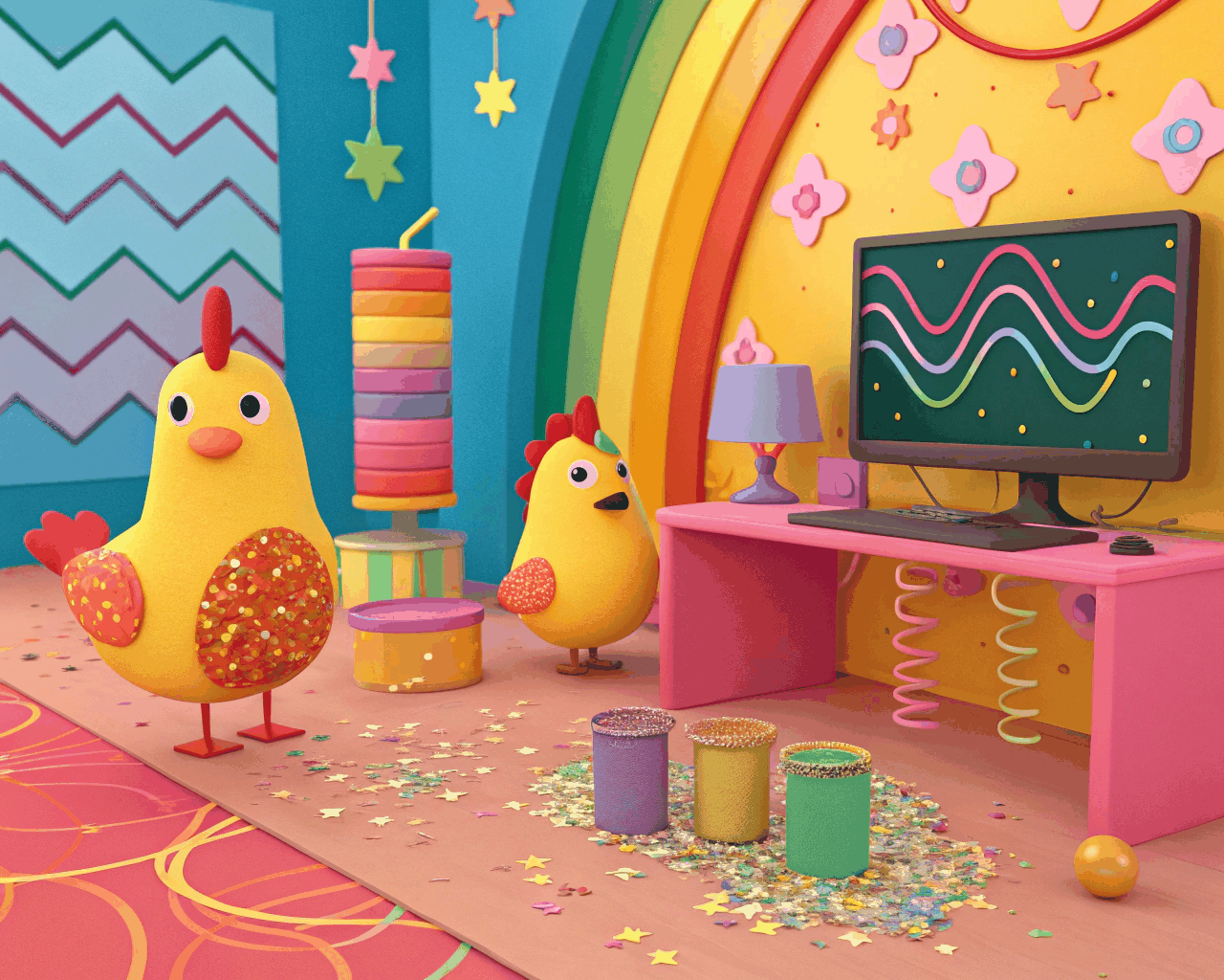 Cartoon and Anime-Style Exaggerated Sound Effects Series