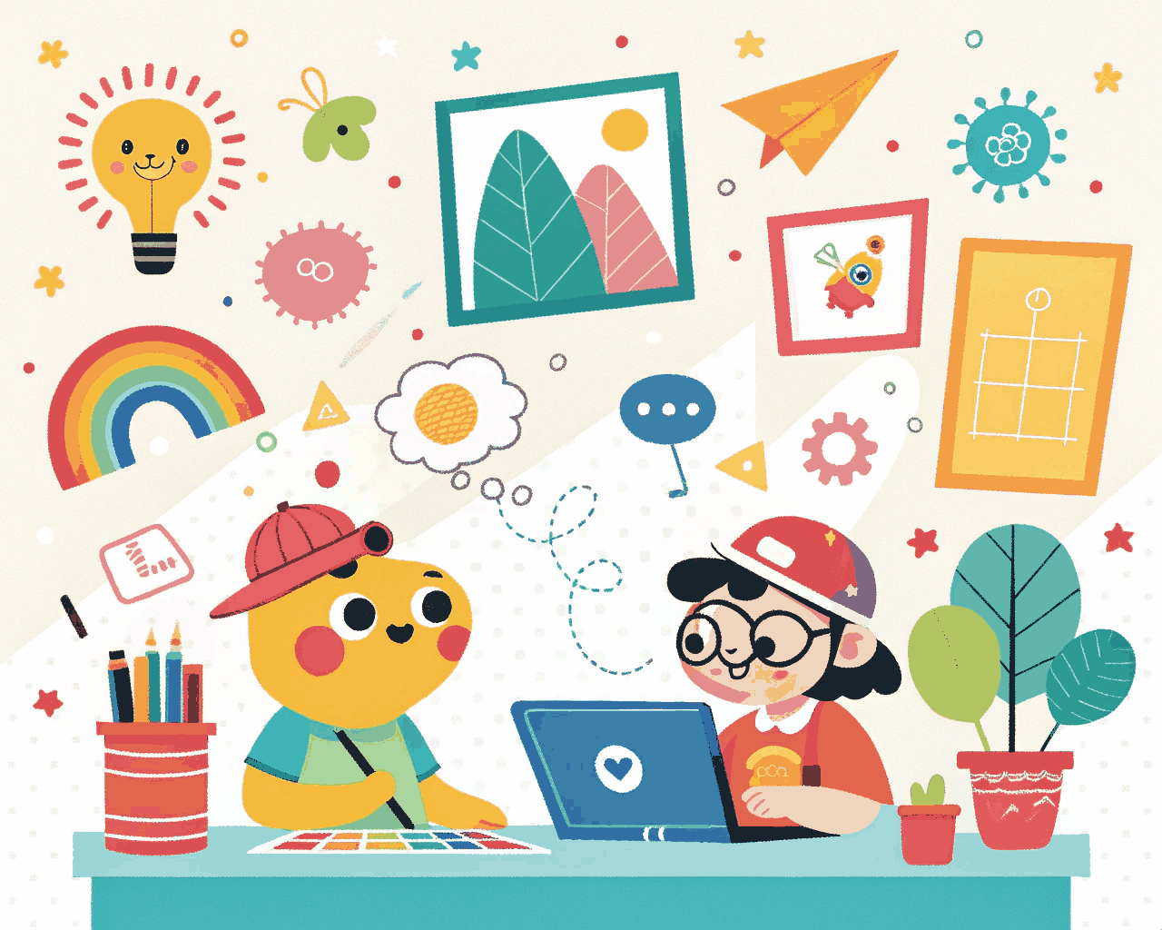 Cartoon Style Animated Video for Children's EdTech Brands