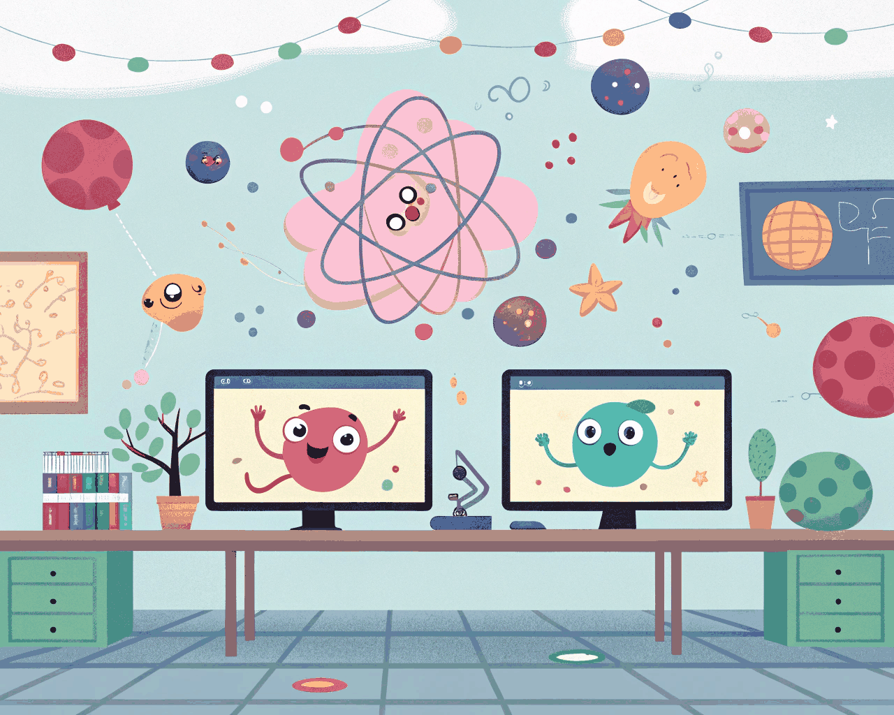 Cartoonish Motion Graphics for Educational YouTube Channels