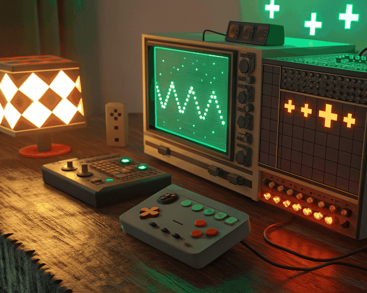 Catchy 8-Bit Chiptune Jingle for Retro Video Game or App