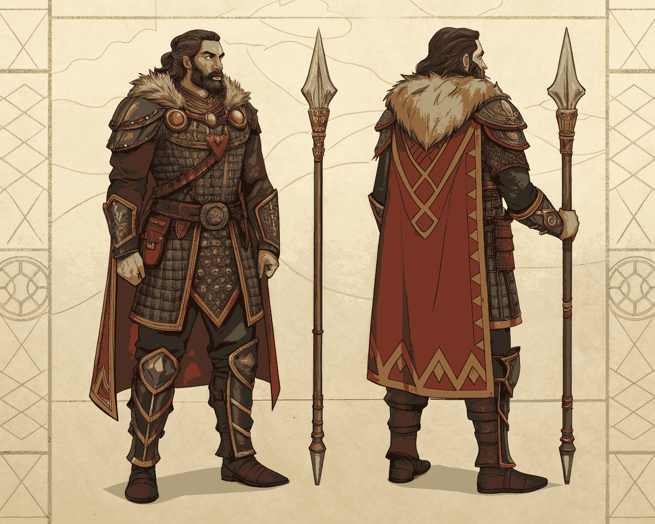 Character Design Package for Fantasy Novel Series