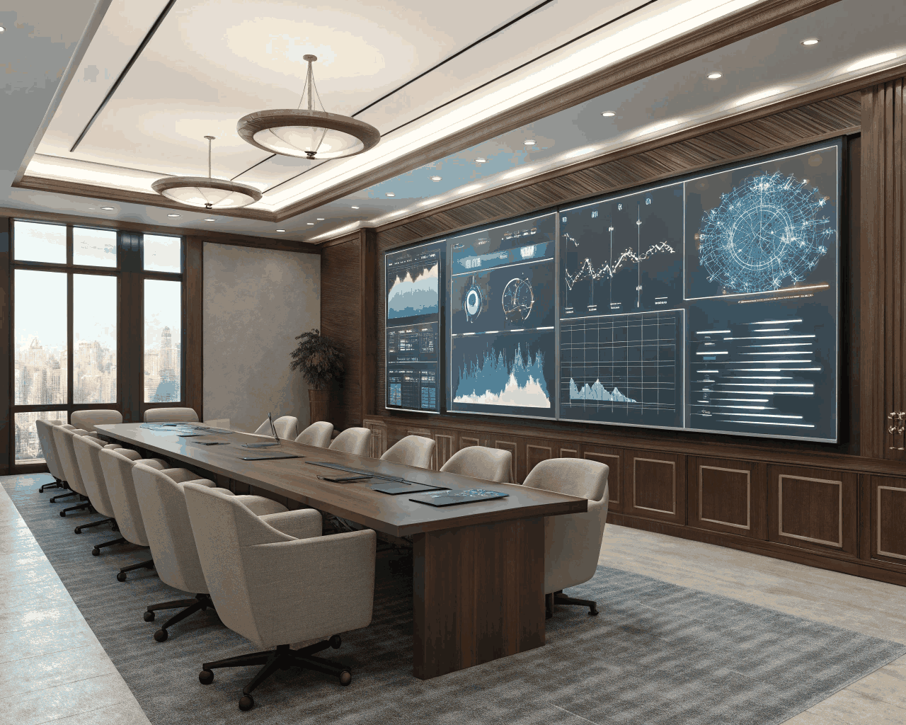 Corporate Investment Deck Design for Series B+ Fundraising