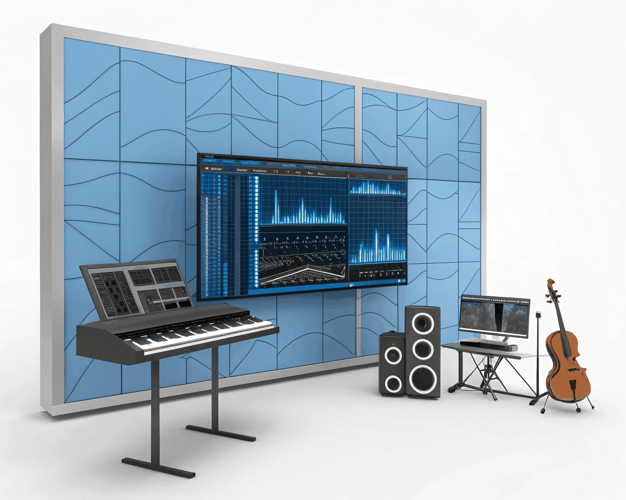 Corporate Tech Presentation Score with Cinematic Hybrid Elements