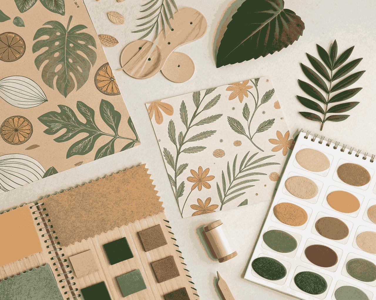 Eco-Friendly Branding Kit for Sustainable Products & Wellness Brands