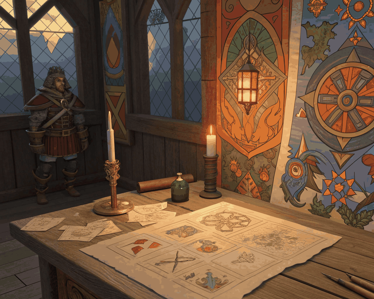 Fantasy Adventure Party Pack: Hero & Companion Character Set