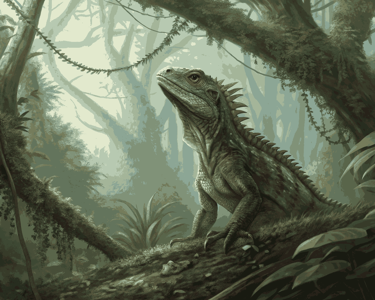 Fantasy Creature Concept Art for Tabletop Game Bestiaries