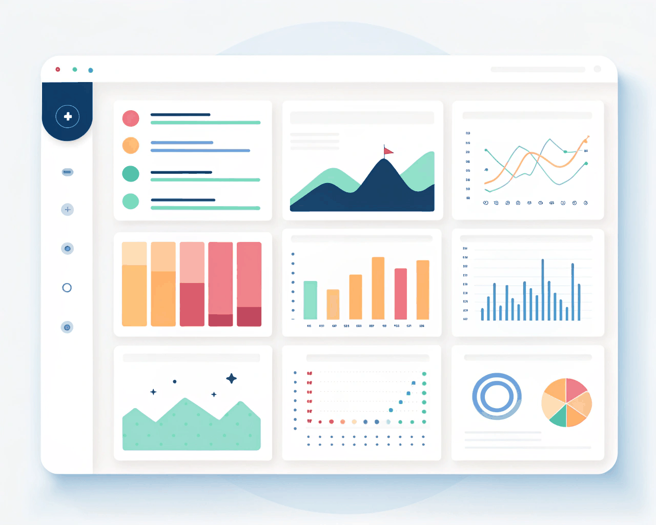 Framer Interactive Dashboard Mockup for B2B Applications