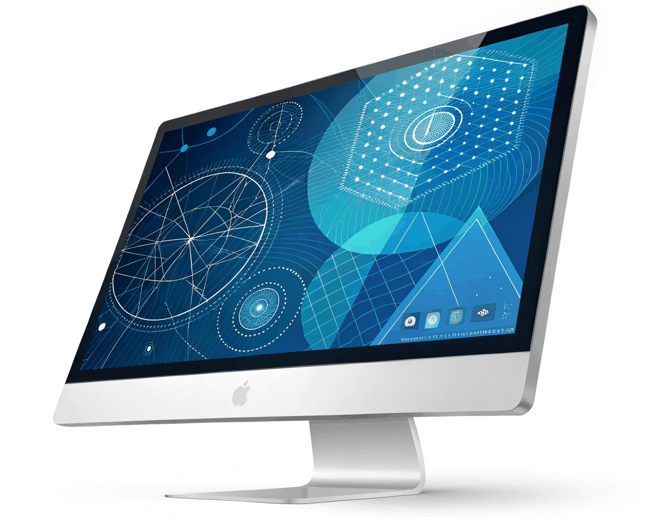 Geometric Abstract Logo for SaaS and Tech Startups