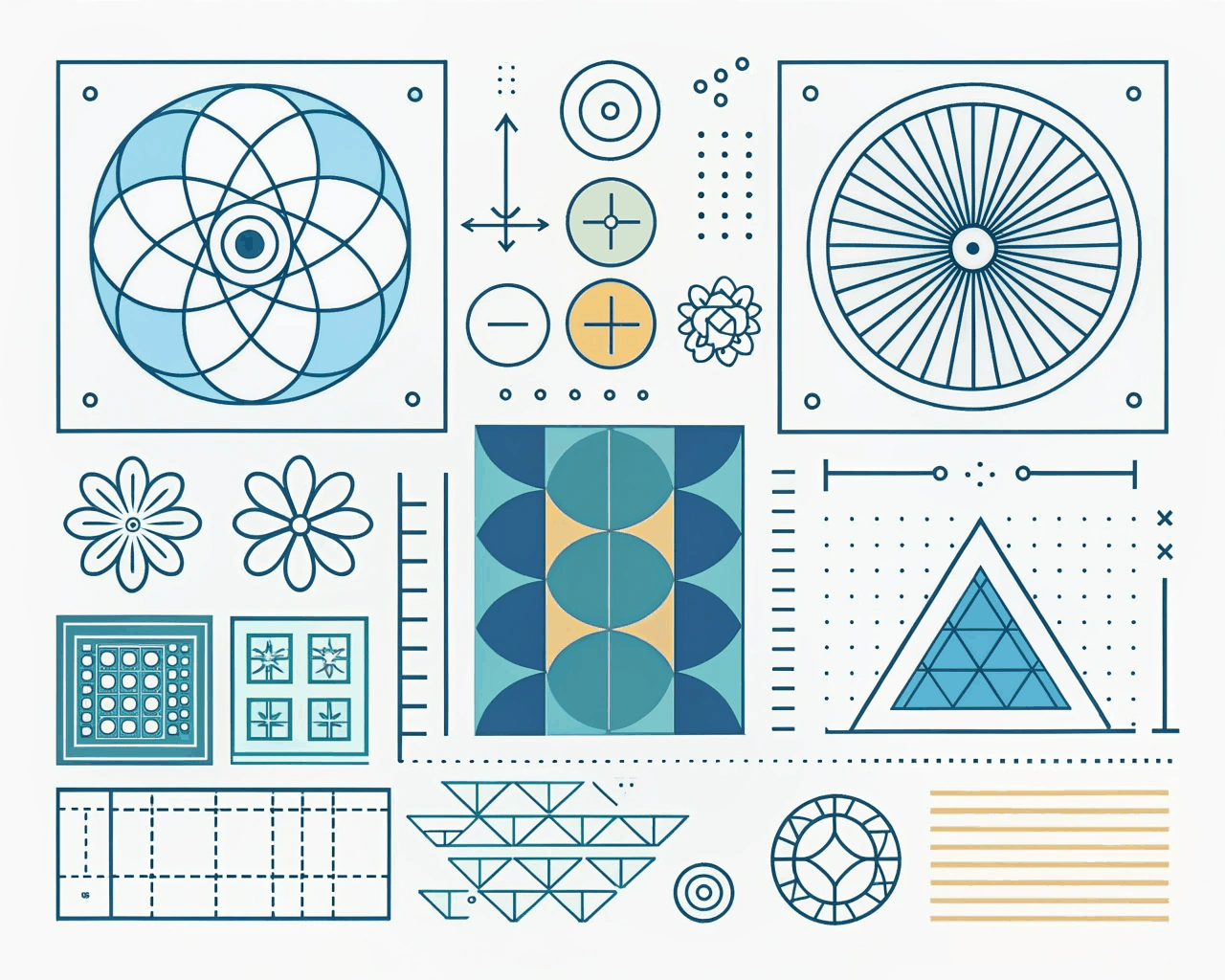 Geometric Tech & SaaS Logo with Abstract Symbol Design