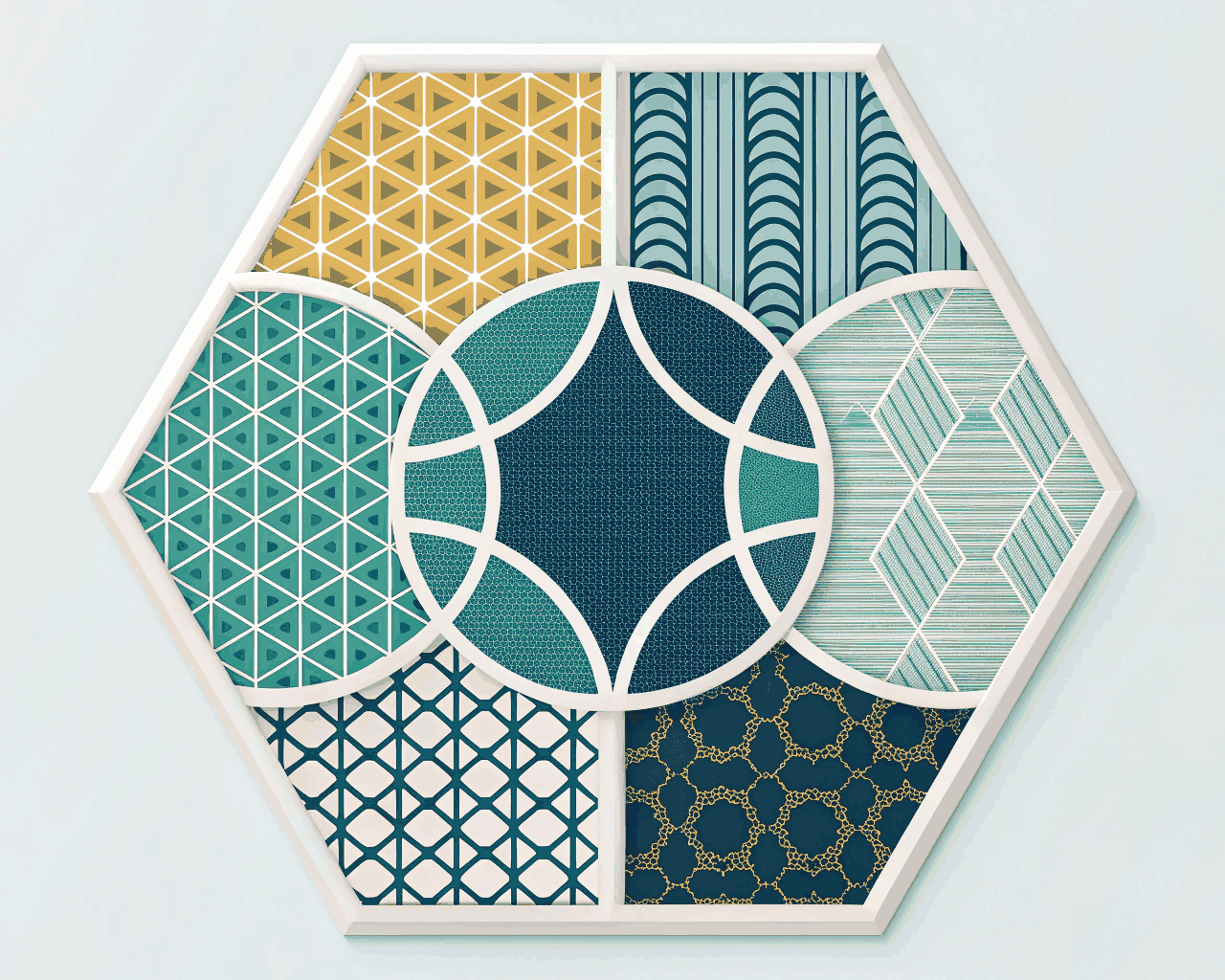 Geometric Tech Startup Logo and Visual System Design