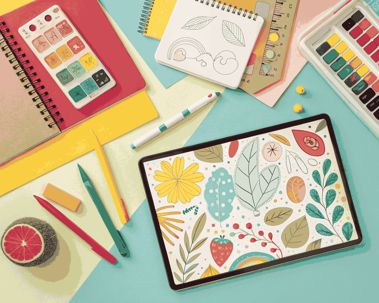 Hand-drawn Illustrative Website Header Design