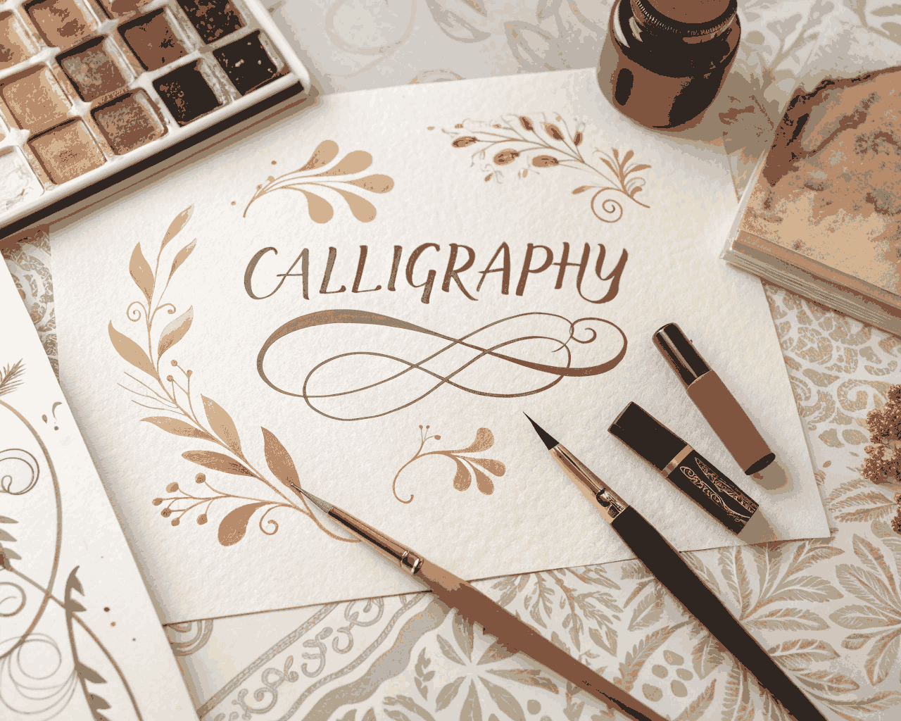 Hand-Drawn Script Logo Design