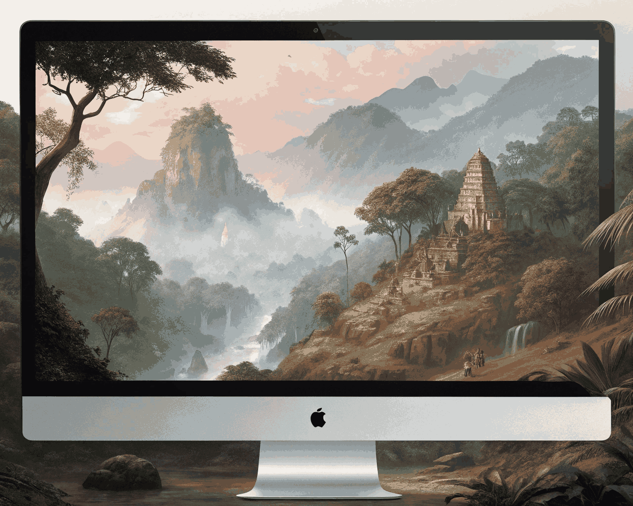 Hand-Painted Environment Concept Art for Fantasy RPG Worlds