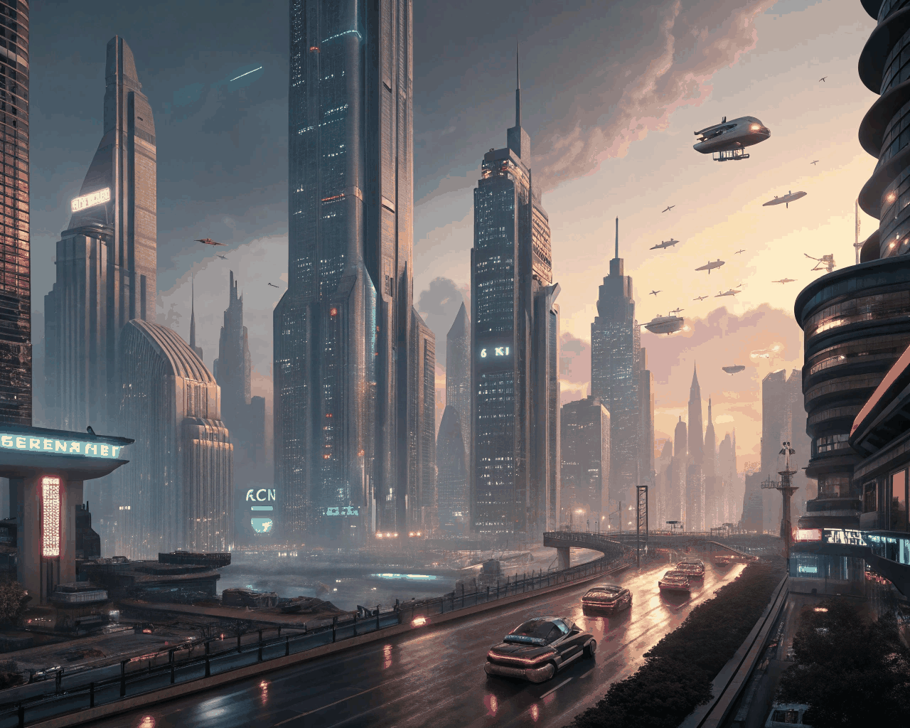 Historical Period Matte Painting for Documentary & Television