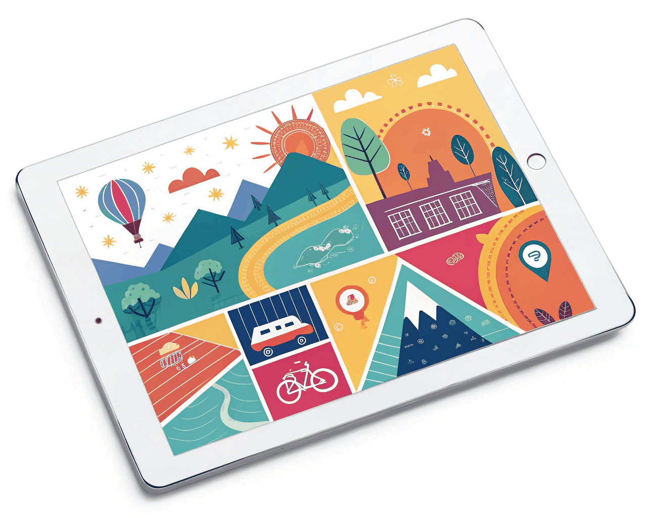 Interactive Storytelling UI for Mobile-Based Travel and Guide Apps