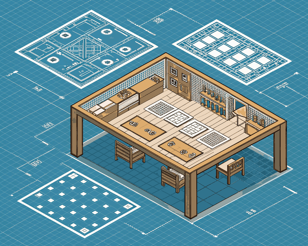 Isometric Building and Tile Assets for Strategy or Simulation Games