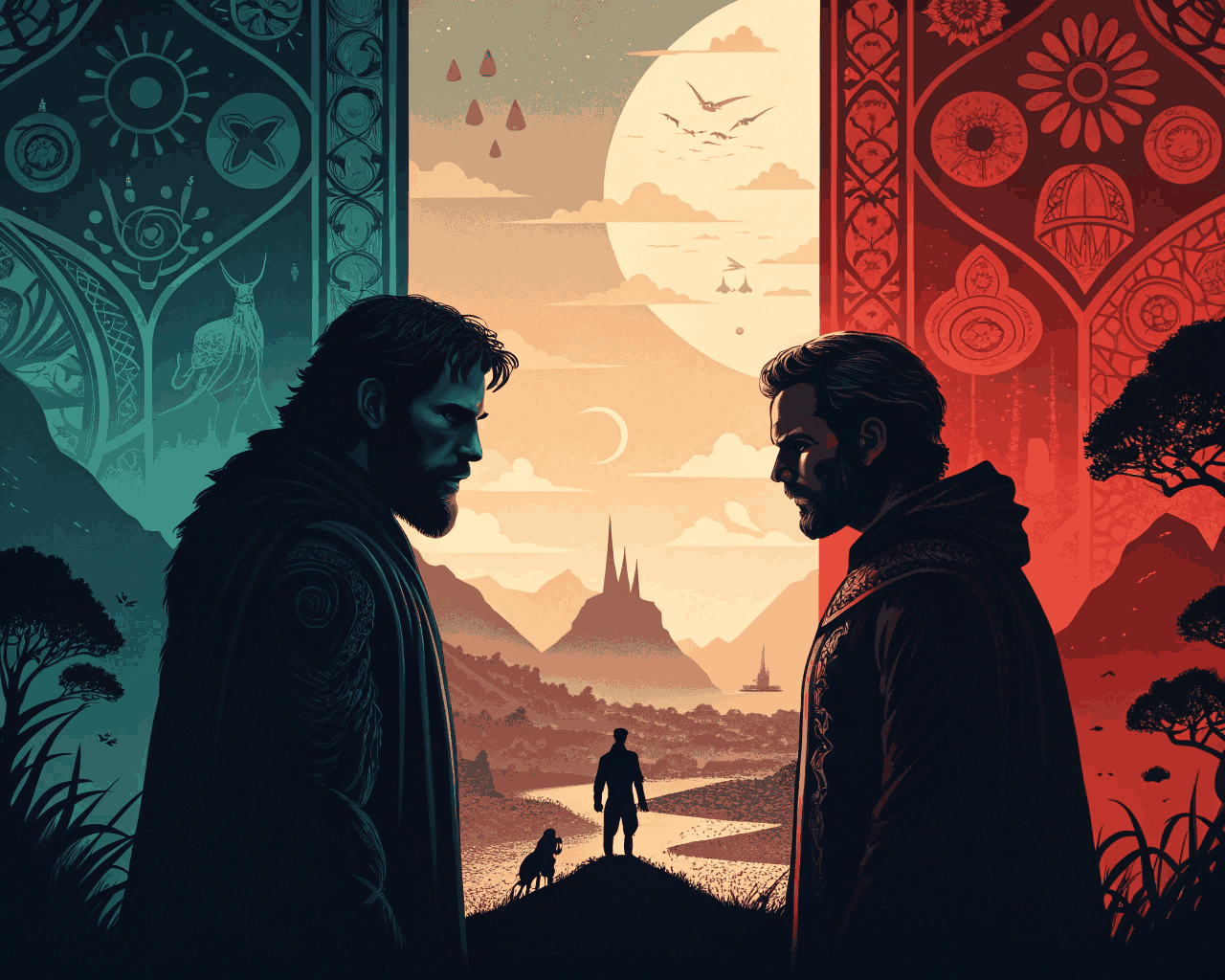 Key Art Poster Illustration for Indie Film or Short Film