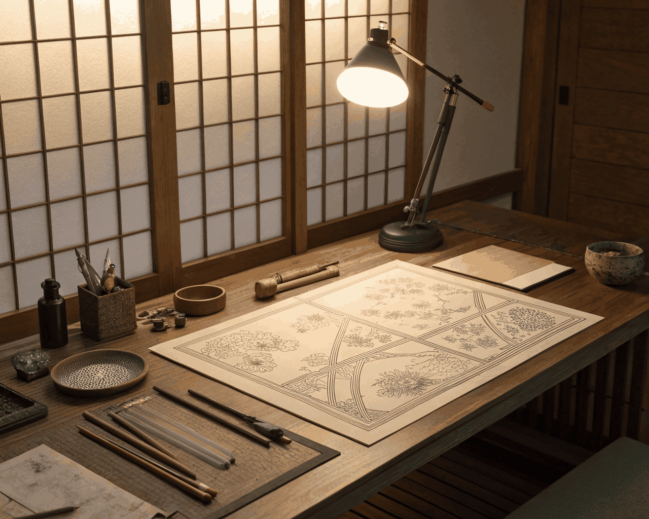 Manga & Comic Art Line Clean-Up and Screen Tone Application