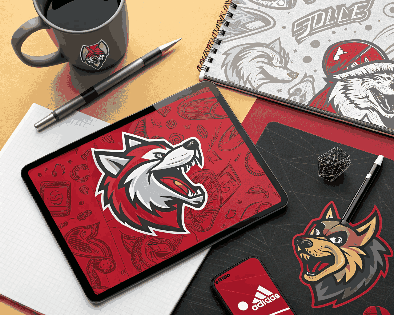 Mascot Character Design for Esports Teams & Streamers