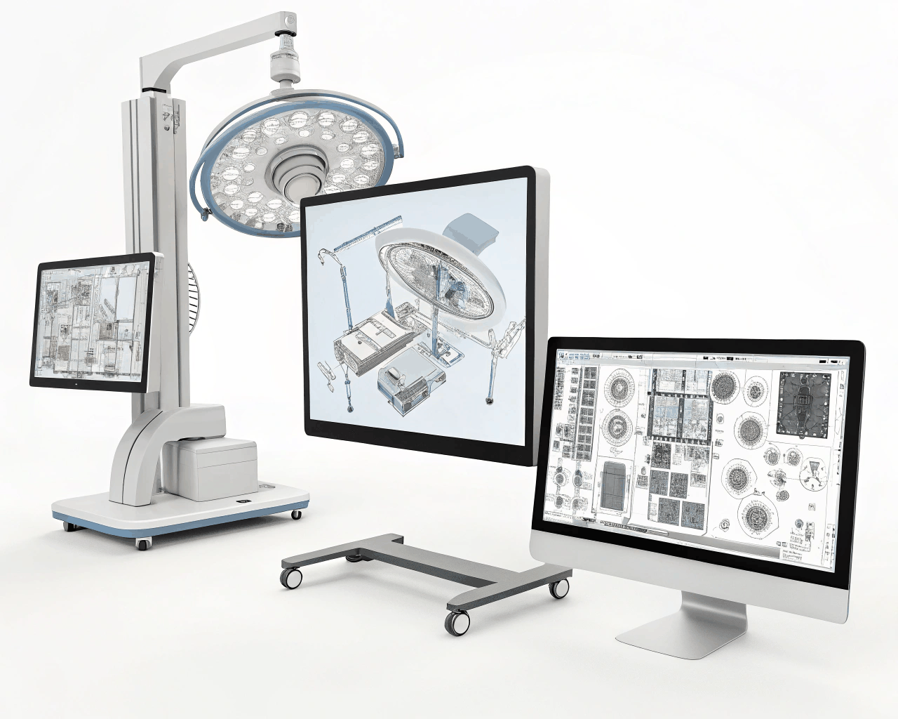 Medical Device 3D Render for Training and Investor Presentations