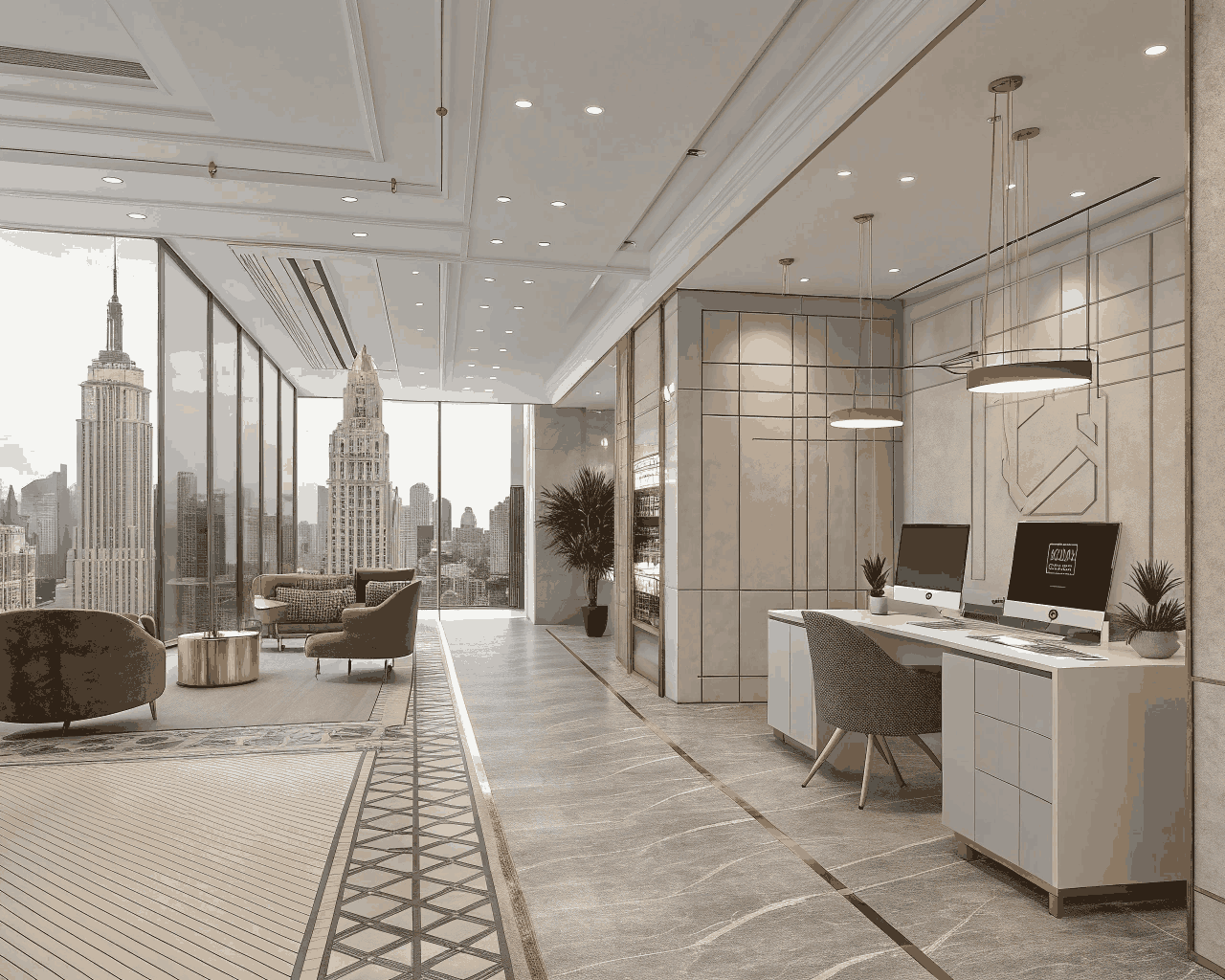 Minimalist Landing Page for Premium B2B Services