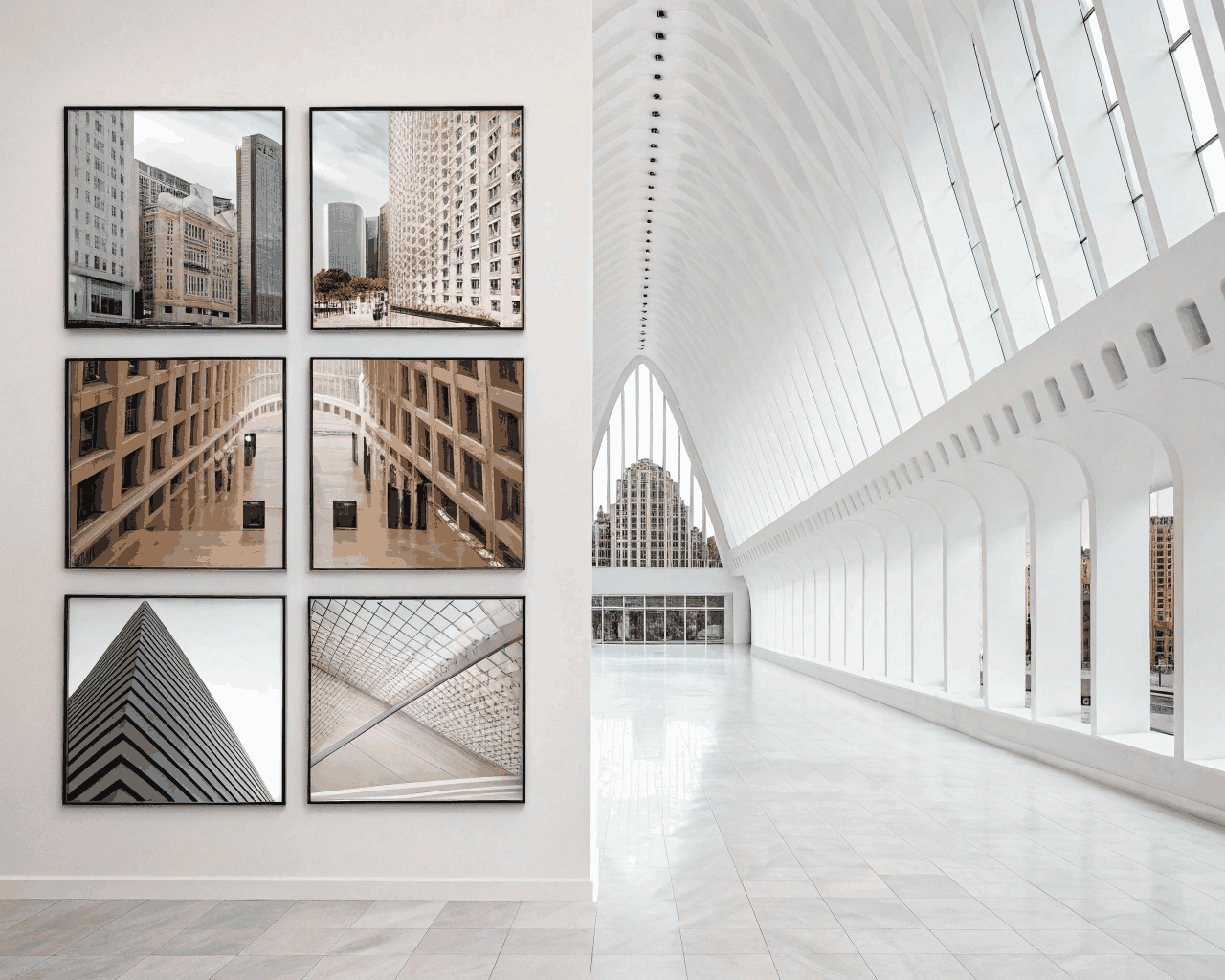 Minimalist Portfolio Website Design for Architects or Design Studios