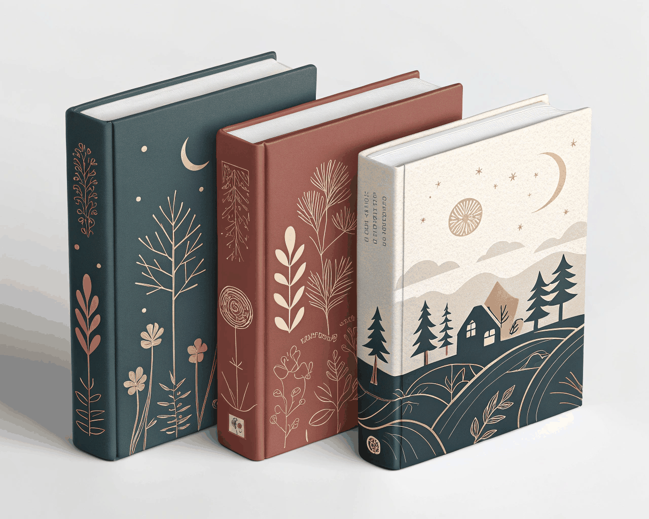 Modern Book Cover Design for Fiction and Non-Fiction Authors