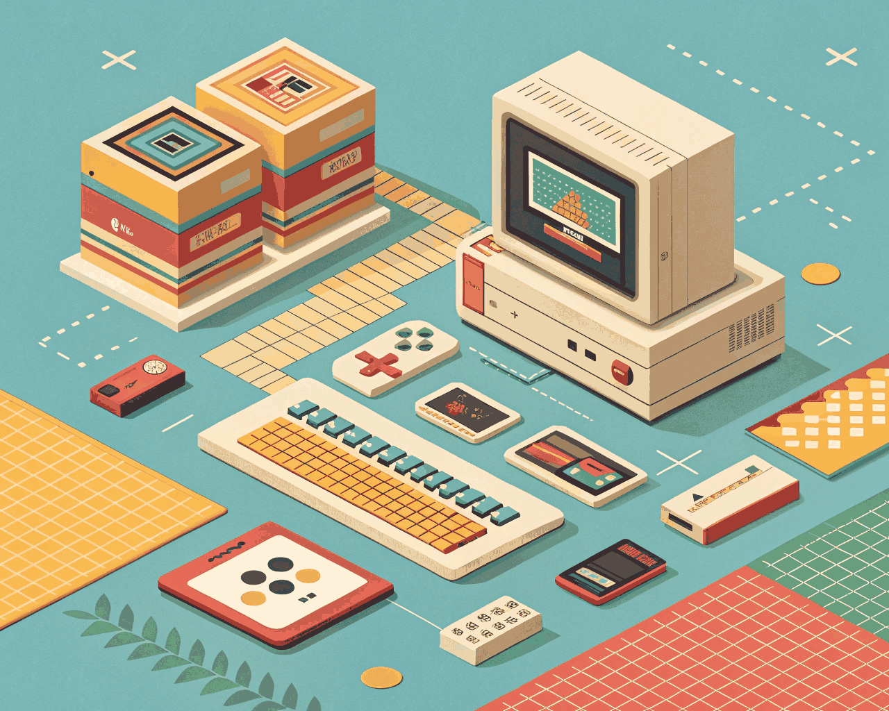 Modular Isometric UI Kit for App Onboarding and Tutorials