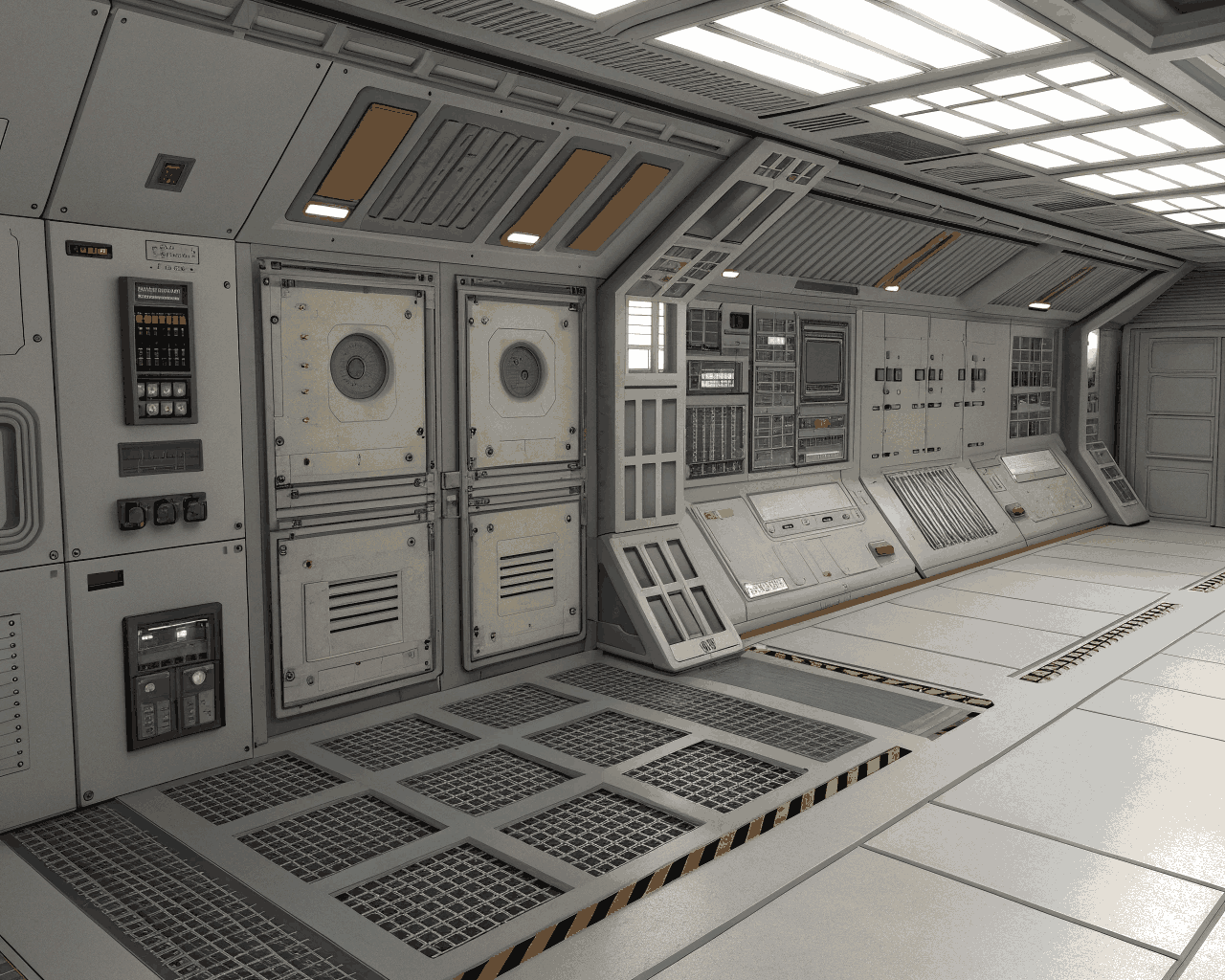 Modular Sci-Fi Kitbash Set for Environment Artists