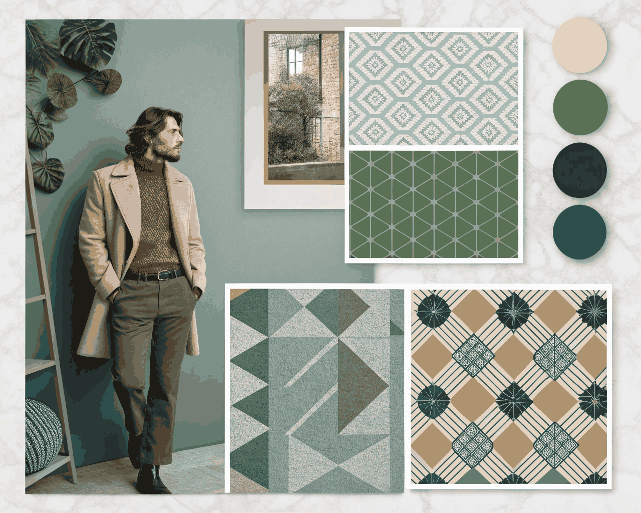 Moody and Desaturated Color Grade for Fashion Editorial Portraits