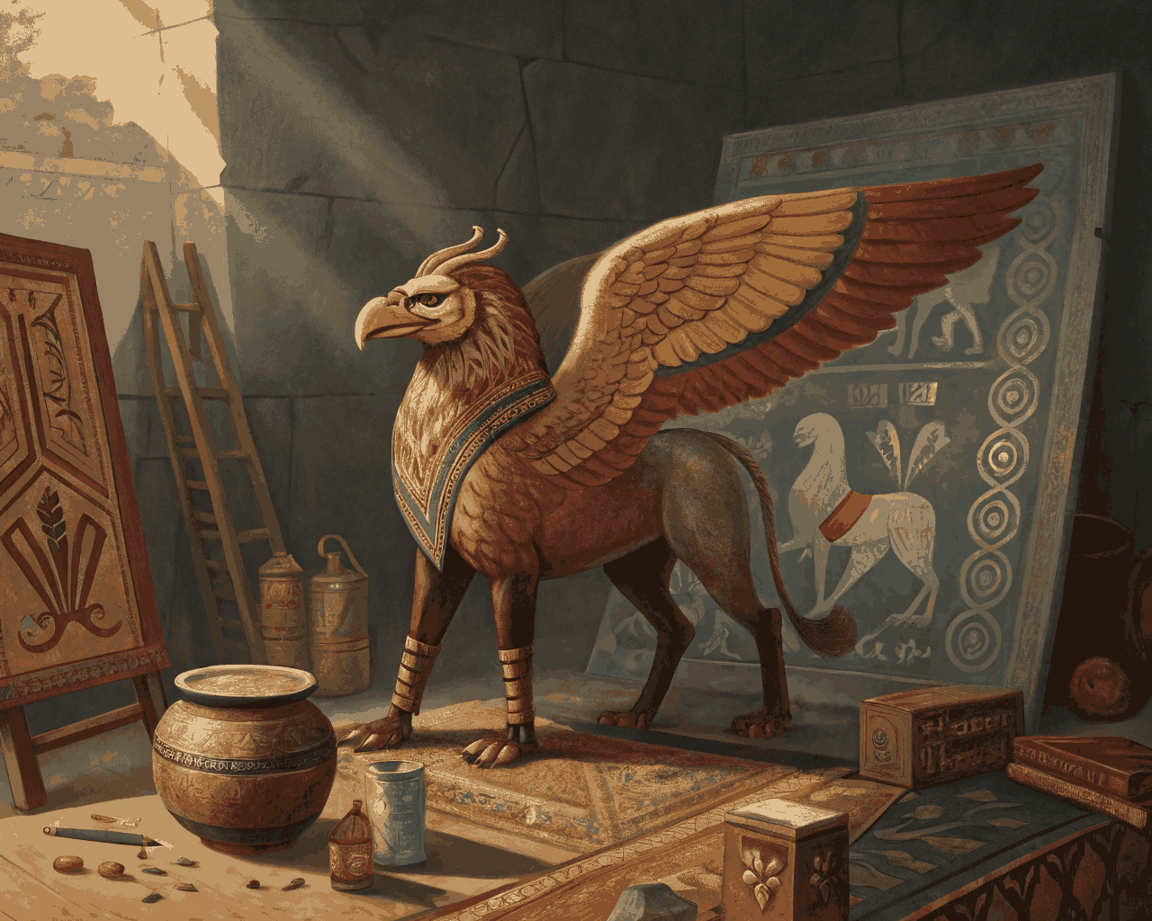 Mythological Beast Revival for Fantasy Book Covers