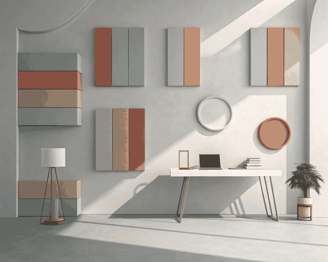 Neomorphic Component Library with Interactive States for Dashboards