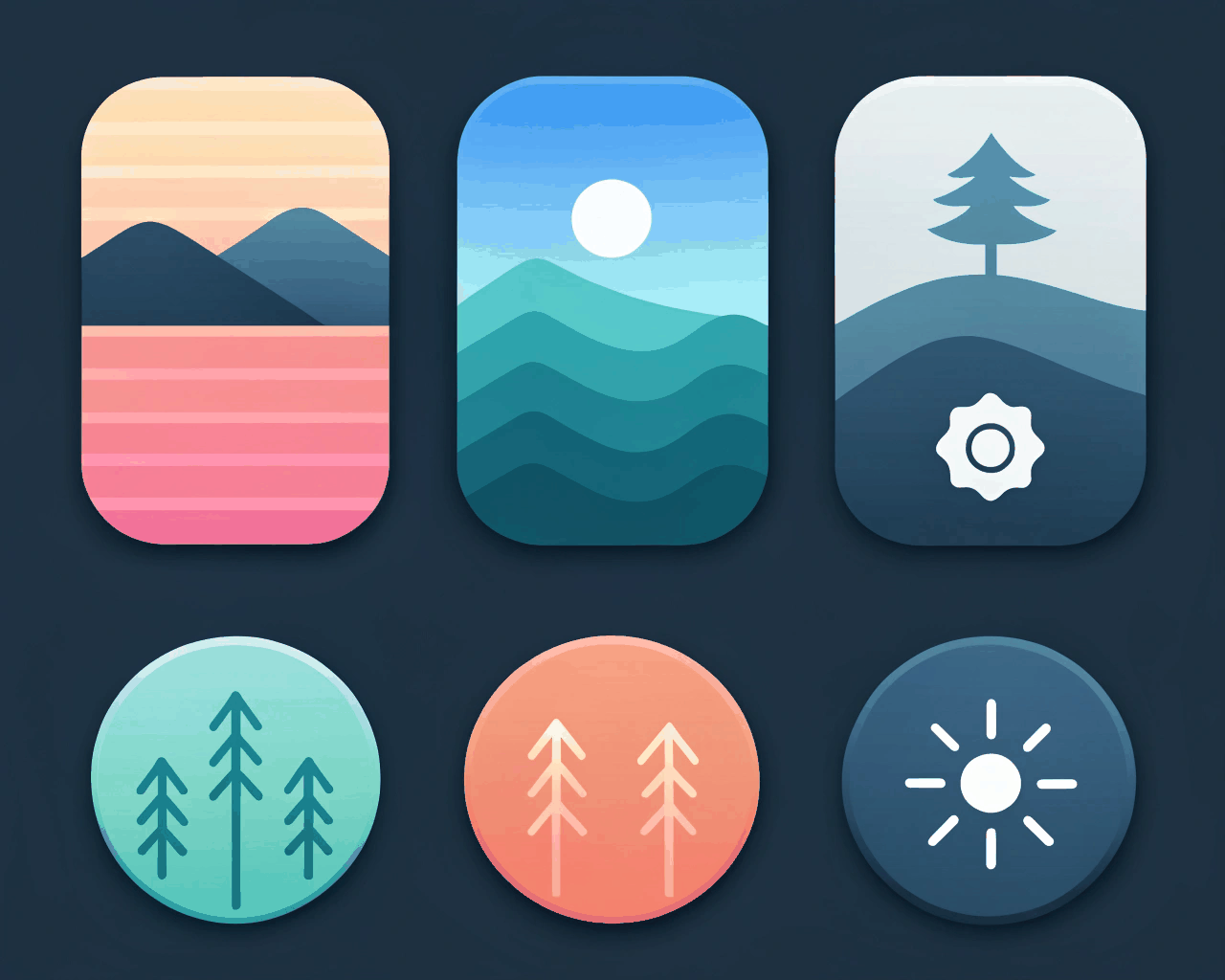 Neomorphic UI Icon Set for Fintech and SaaS Dashboards