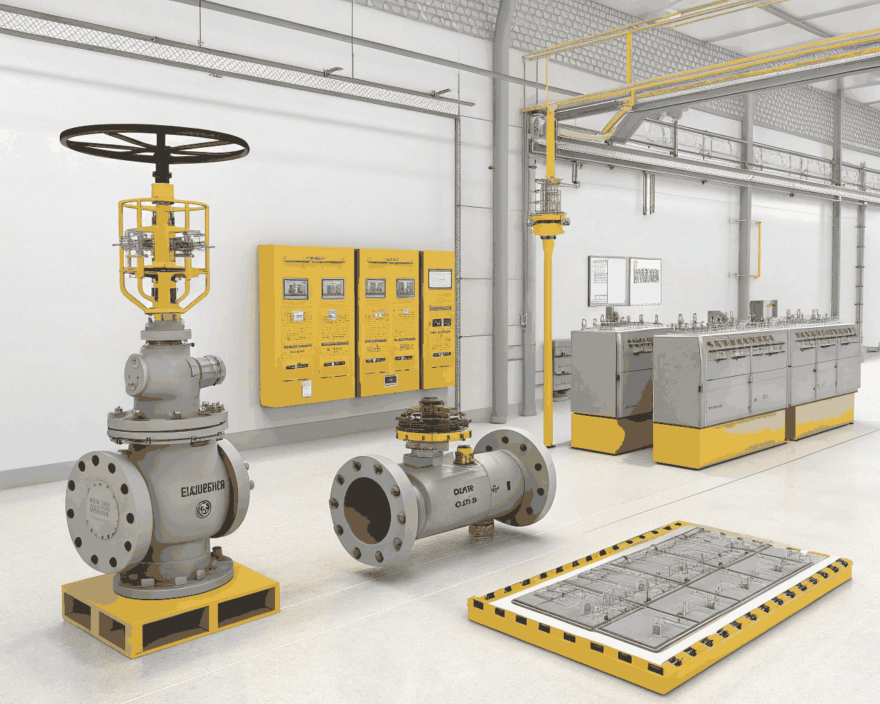 Optimized PBR Industrial Props for Enterprise VR Training