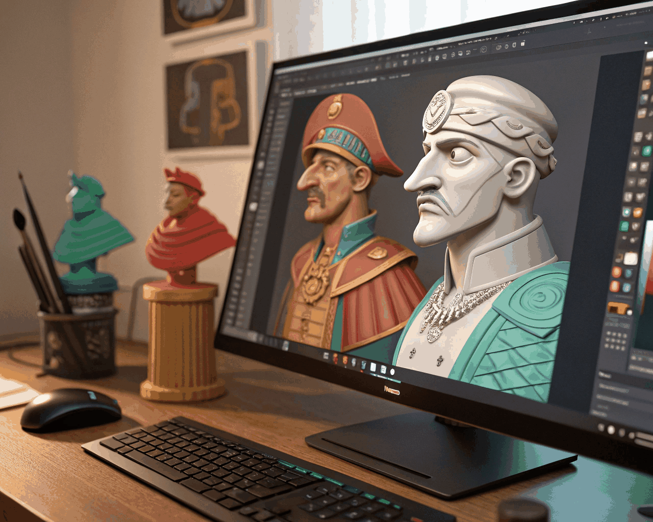 Organic Character Sculpting for Indie Game Developers