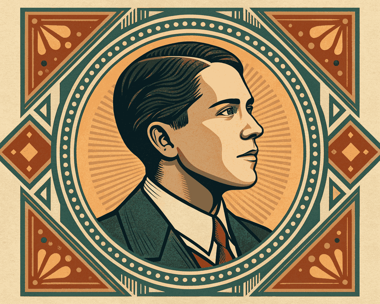 Portrait Photo Stylization into Vintage Poster Art