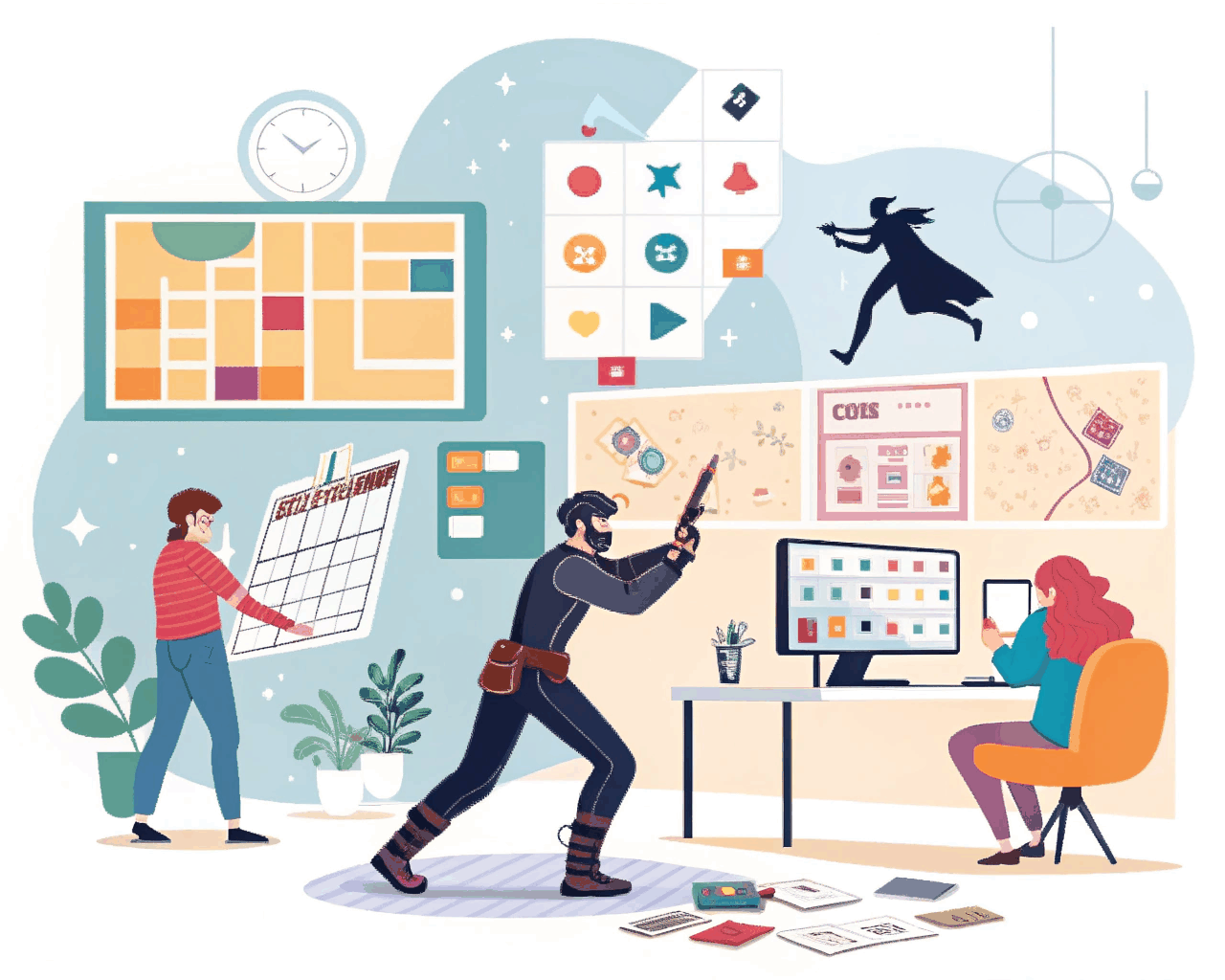 Professional Character Concept Art for Indie Game Prototypes