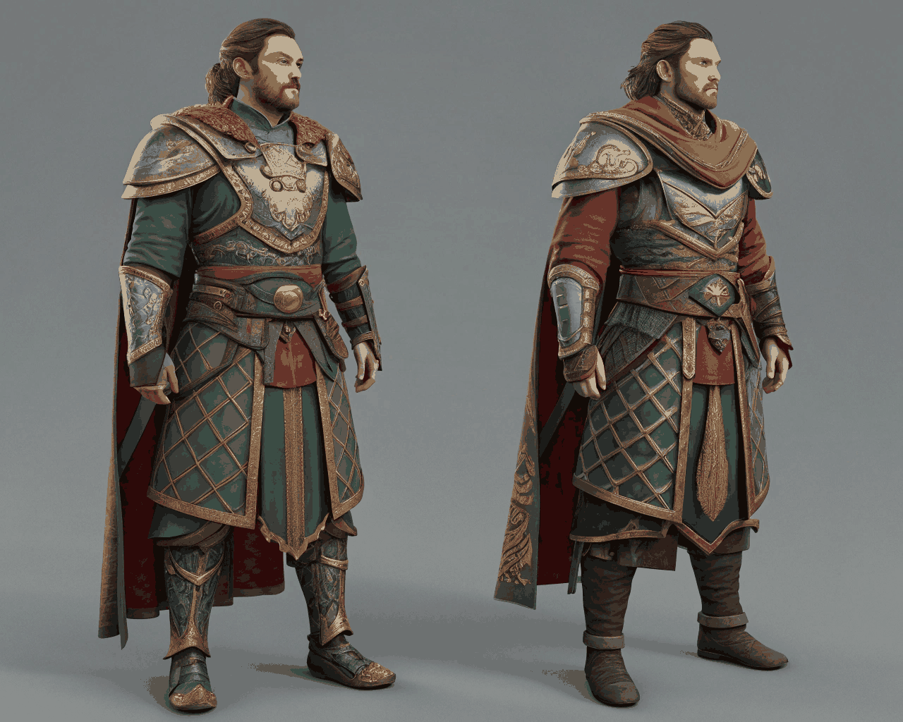 Professional Character Concept Art for Video Game Development