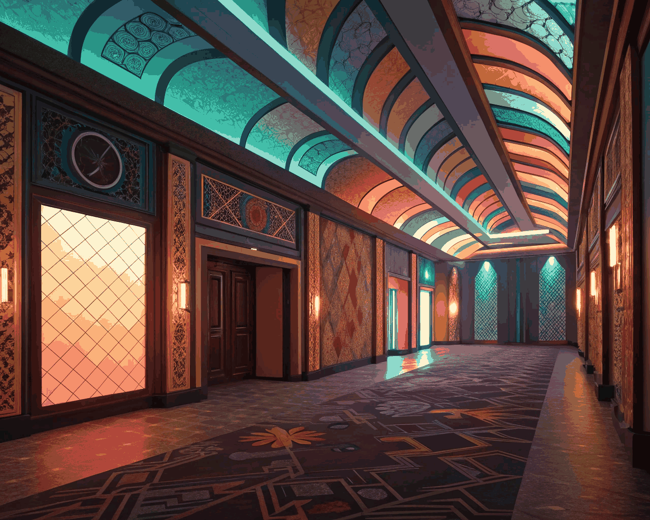 Real Estate Property Tour with Dynamic Cinematic Effects