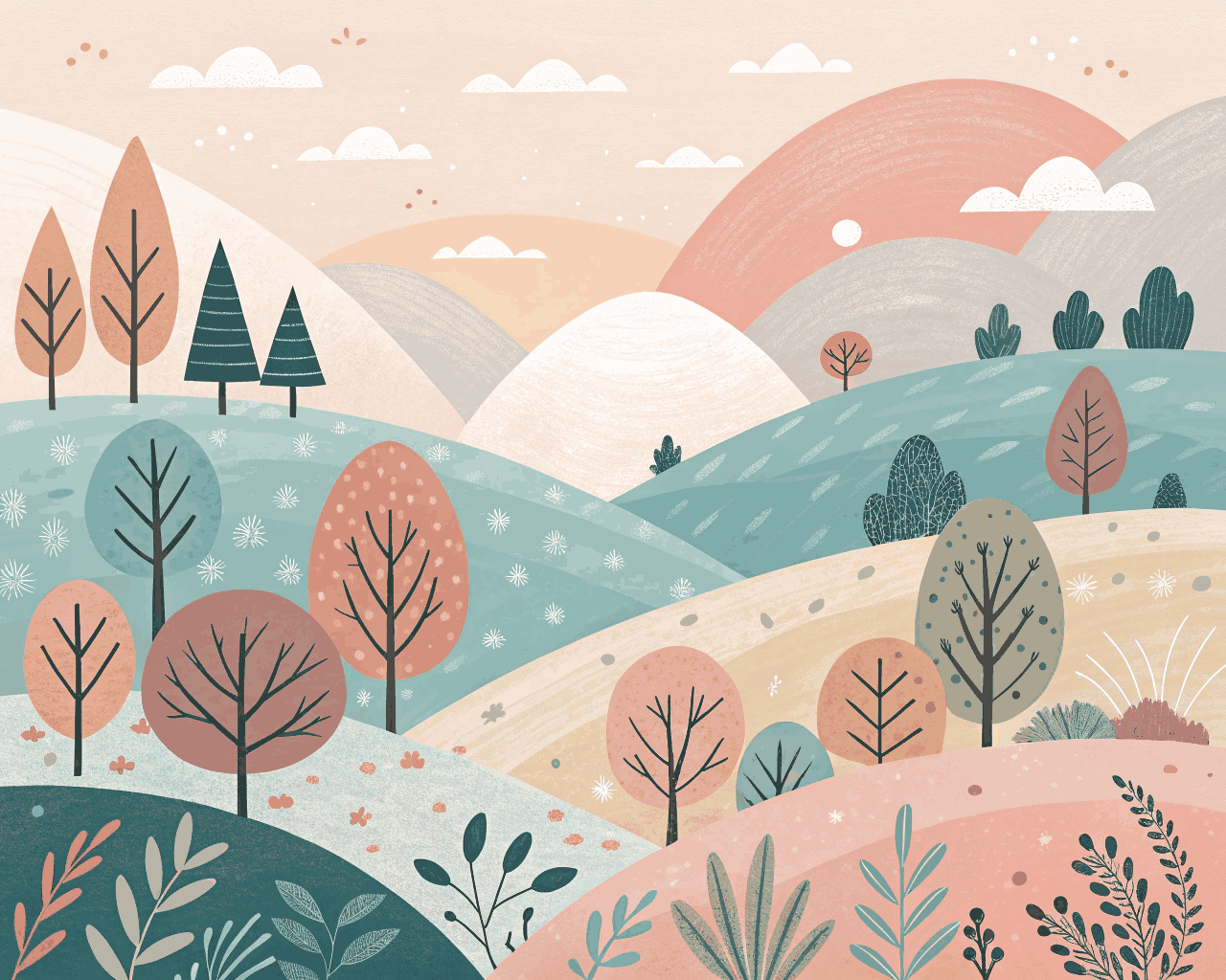 Stylized Environmental Matte Painting for Mobile Game Backgrounds