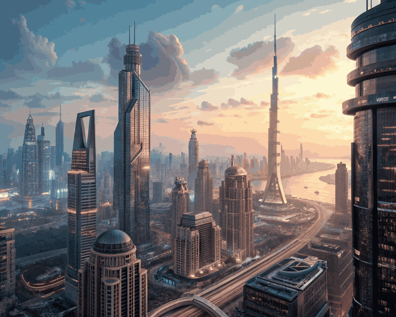 Surreal Dreamscape Matte Painting for Album Art & Branding