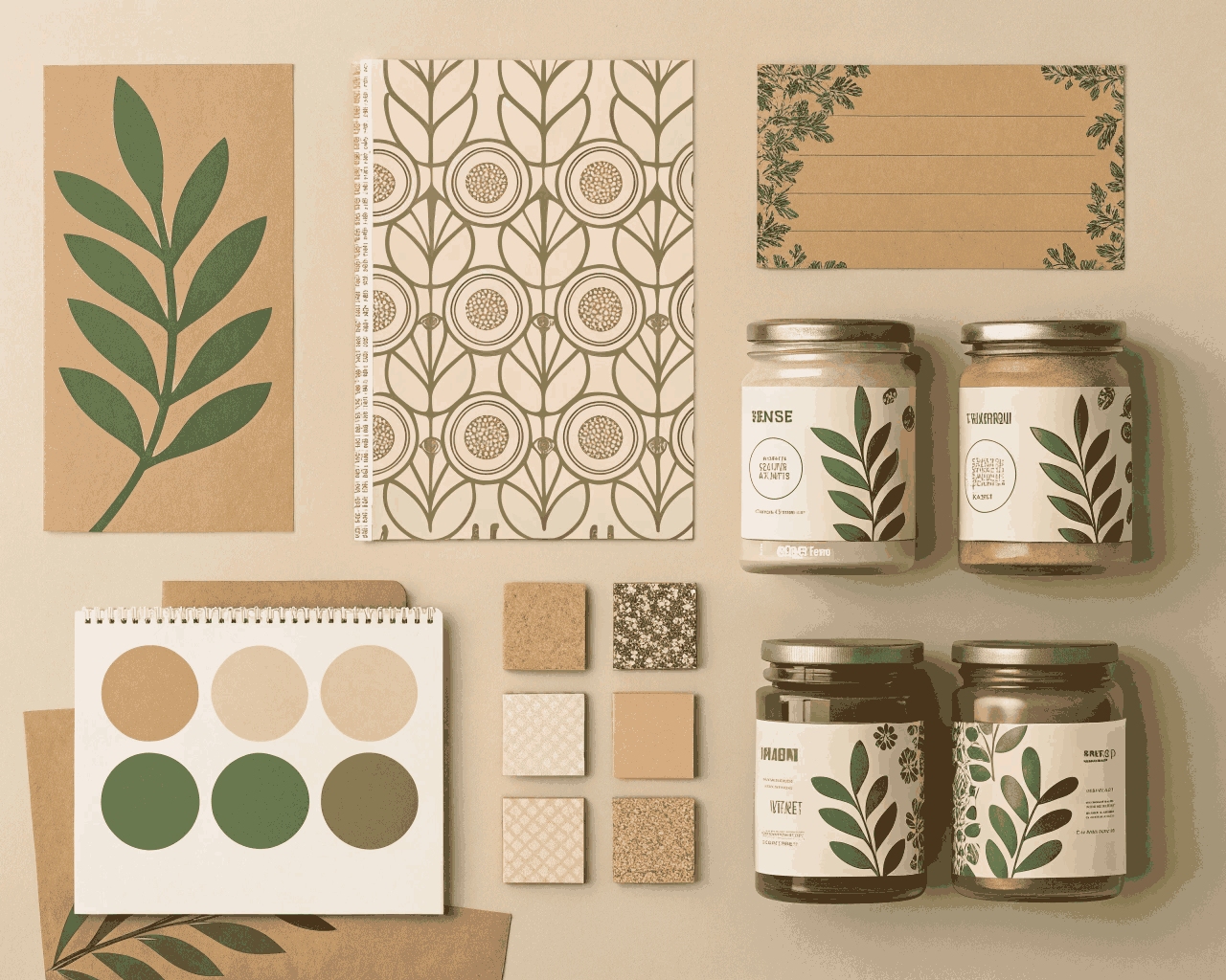 Sustainable Product Jar Label for Eco-Friendly Brands