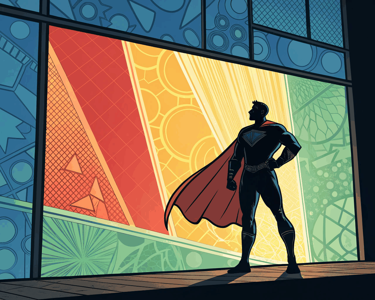 Vibrant Flat Color & Shading for Comic Book Pages