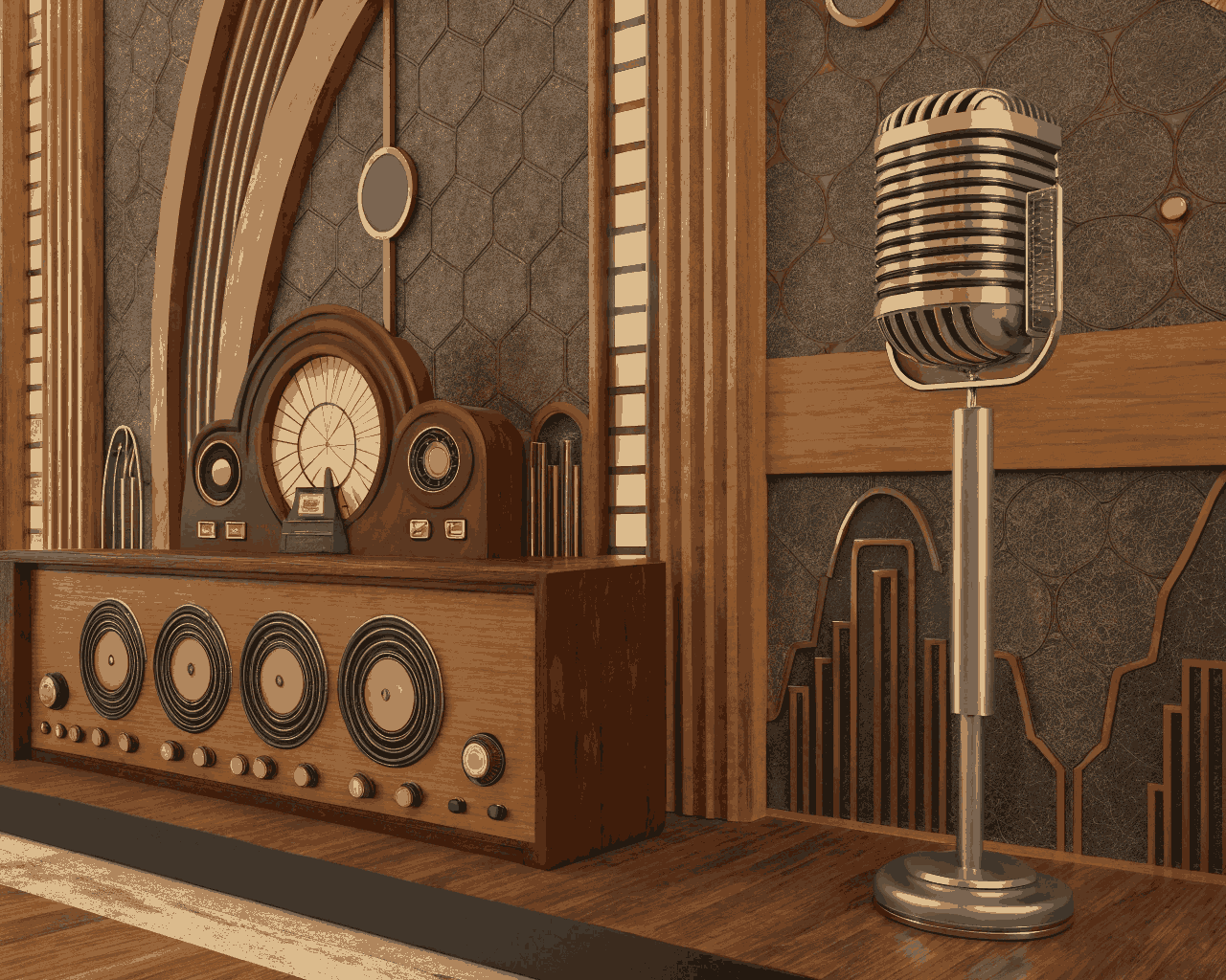 Vintage Radio-Style Audio Branding for Heritage & Retro Brands