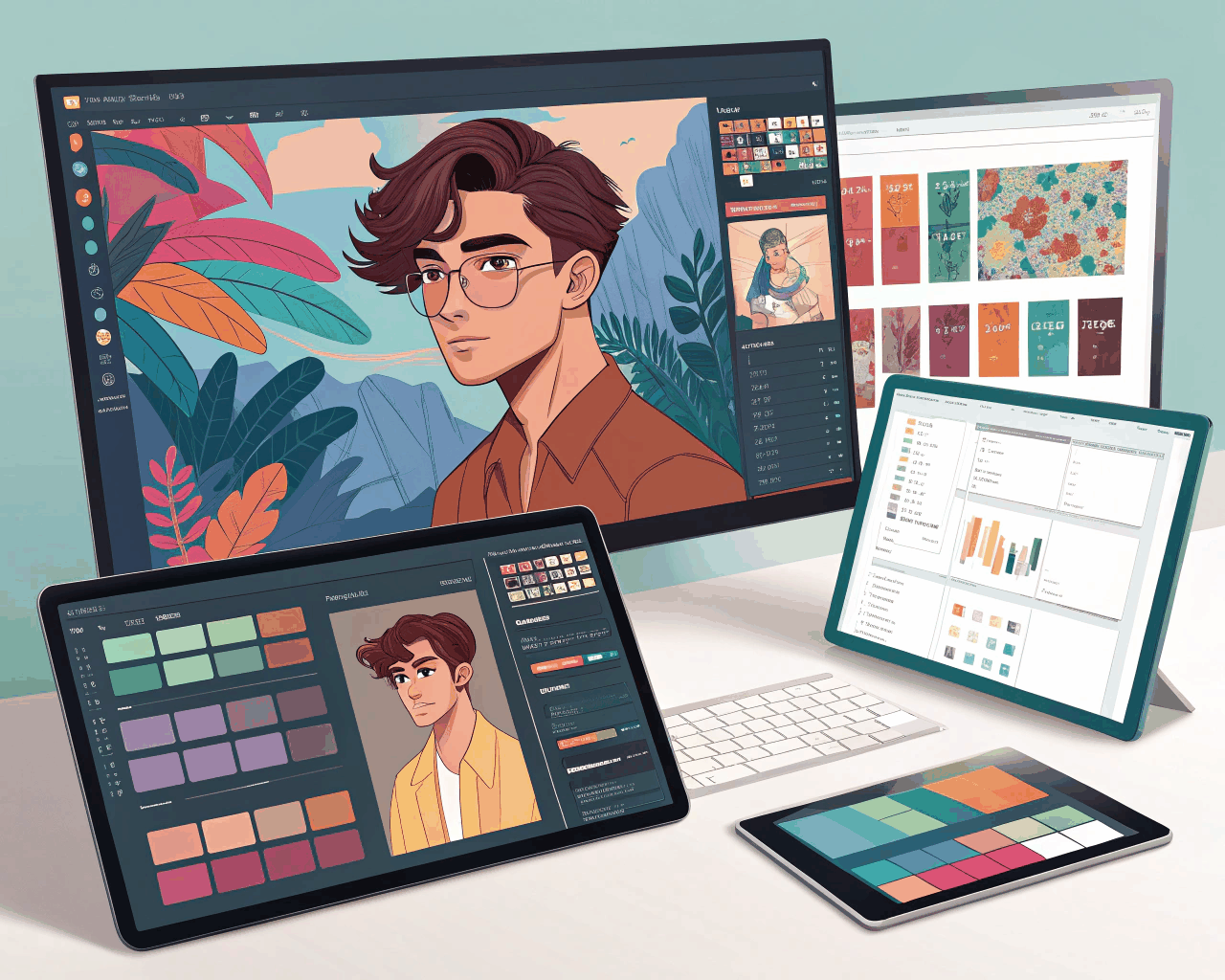 Visual Development Package for Animated Short Concepts